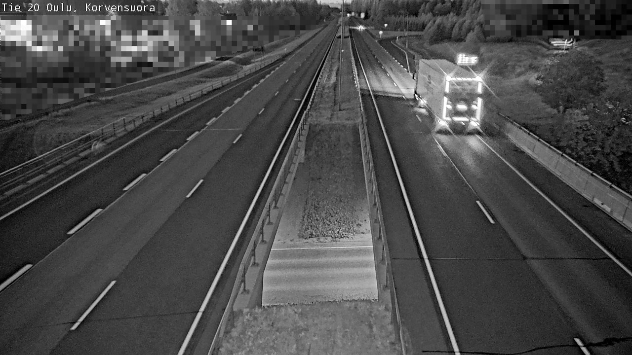 Kelikamerat Kuva Tie 20 Oulu Korvensuora, Oulu, Pohjois-Pohjanmaa
