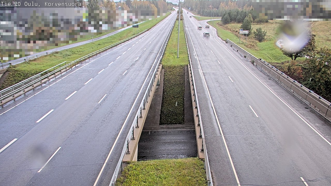 Kelikamerat Kuva Tie 20 Oulu Korvensuora, Oulu, Pohjois-Pohjanmaa