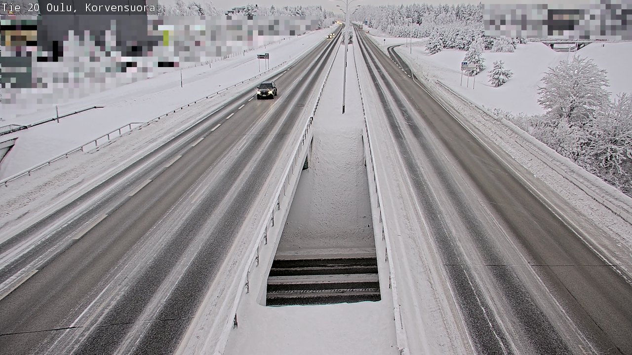 Kelikamerat Kuva Tie 20 Oulu Korvensuora, Oulu, Pohjois-Pohjanmaa