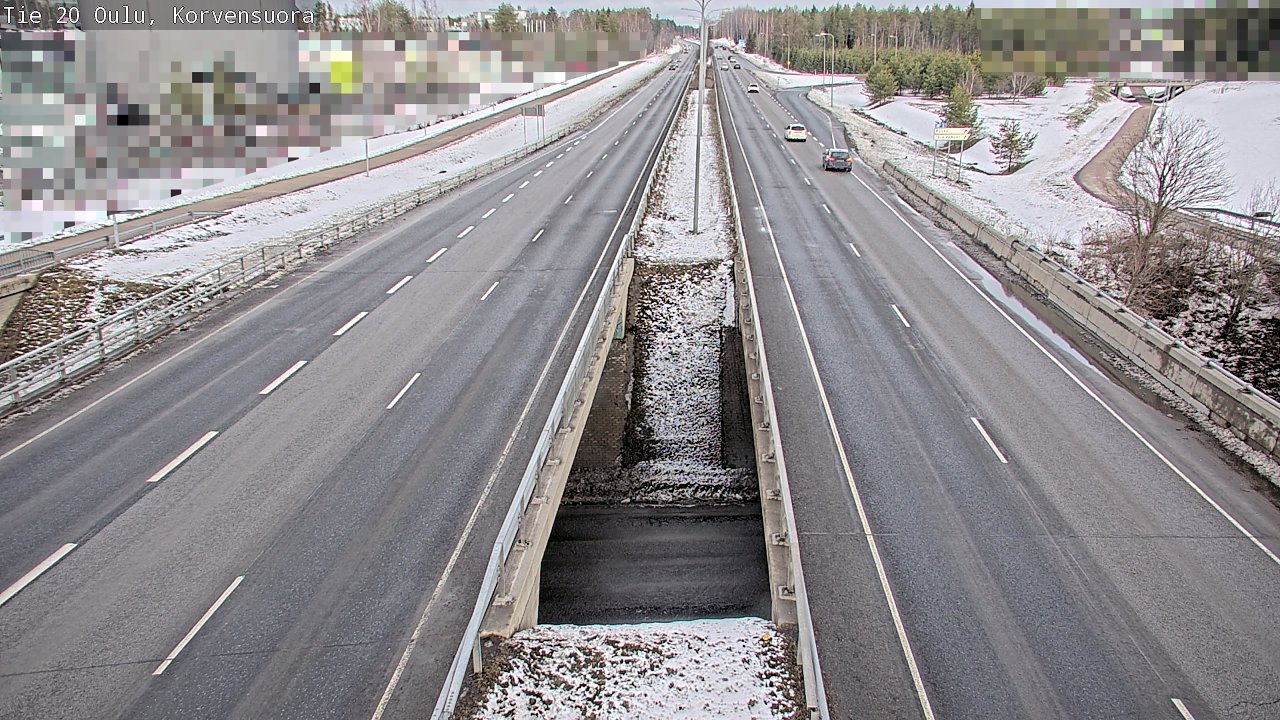 Kelikamerat Kuva Tie 20 Oulu Korvensuora, Oulu, Pohjois-Pohjanmaa