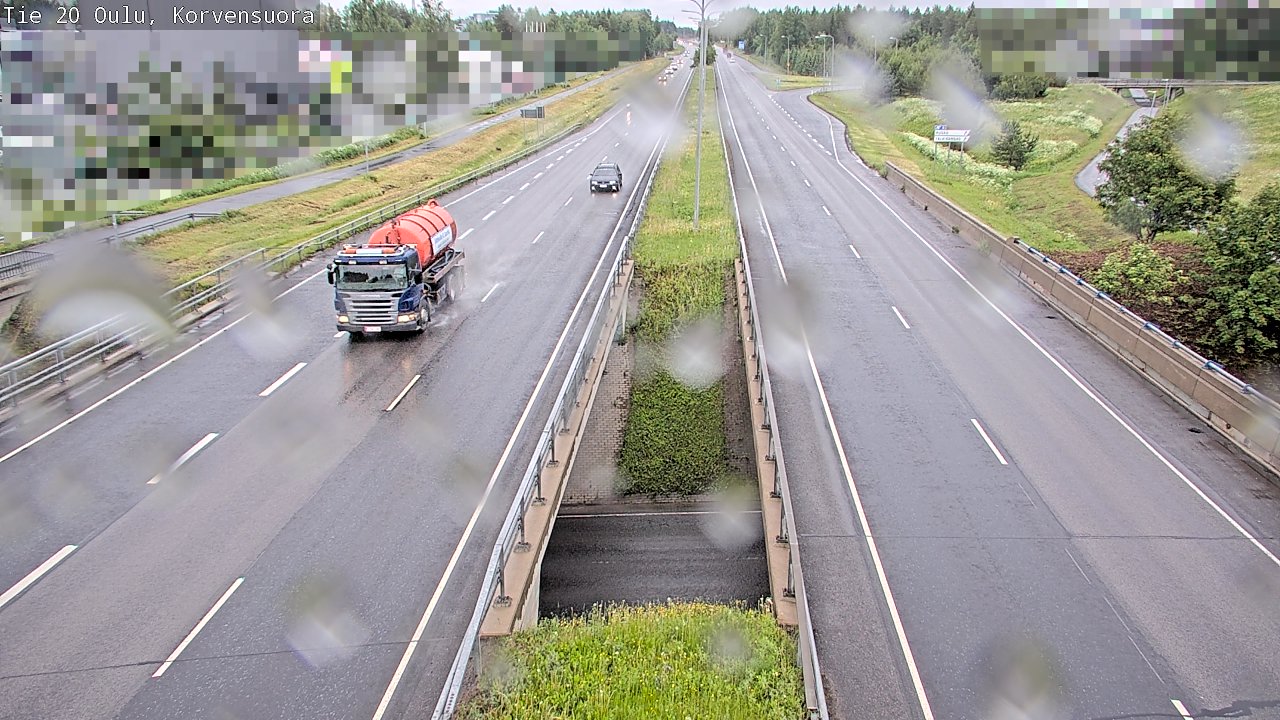 Kelikamerat Kuva Tie 20 Oulu Korvensuora, Oulu, Pohjois-Pohjanmaa