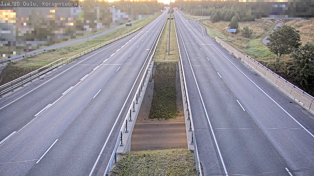 Kelikamerat Kuva Tie 20 Oulu Korvensuora, Oulu, Pohjois-Pohjanmaa