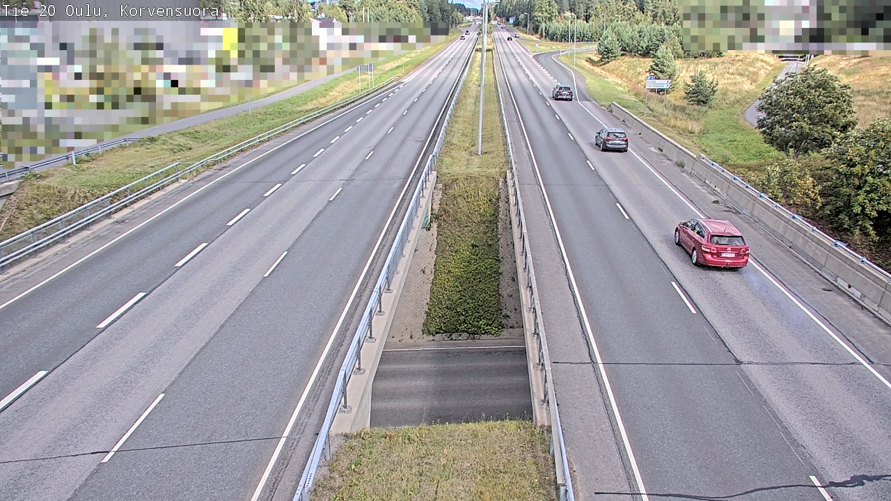 Kelikamerat Kuva Tie 20 Oulu Korvensuora, Oulu, Pohjois-Pohjanmaa