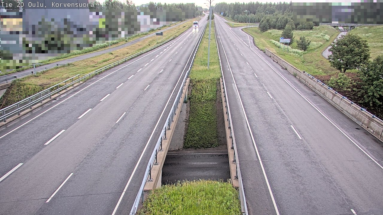 Kelikamerat Kuva Tie 20 Oulu Korvensuora, Oulu, Pohjois-Pohjanmaa