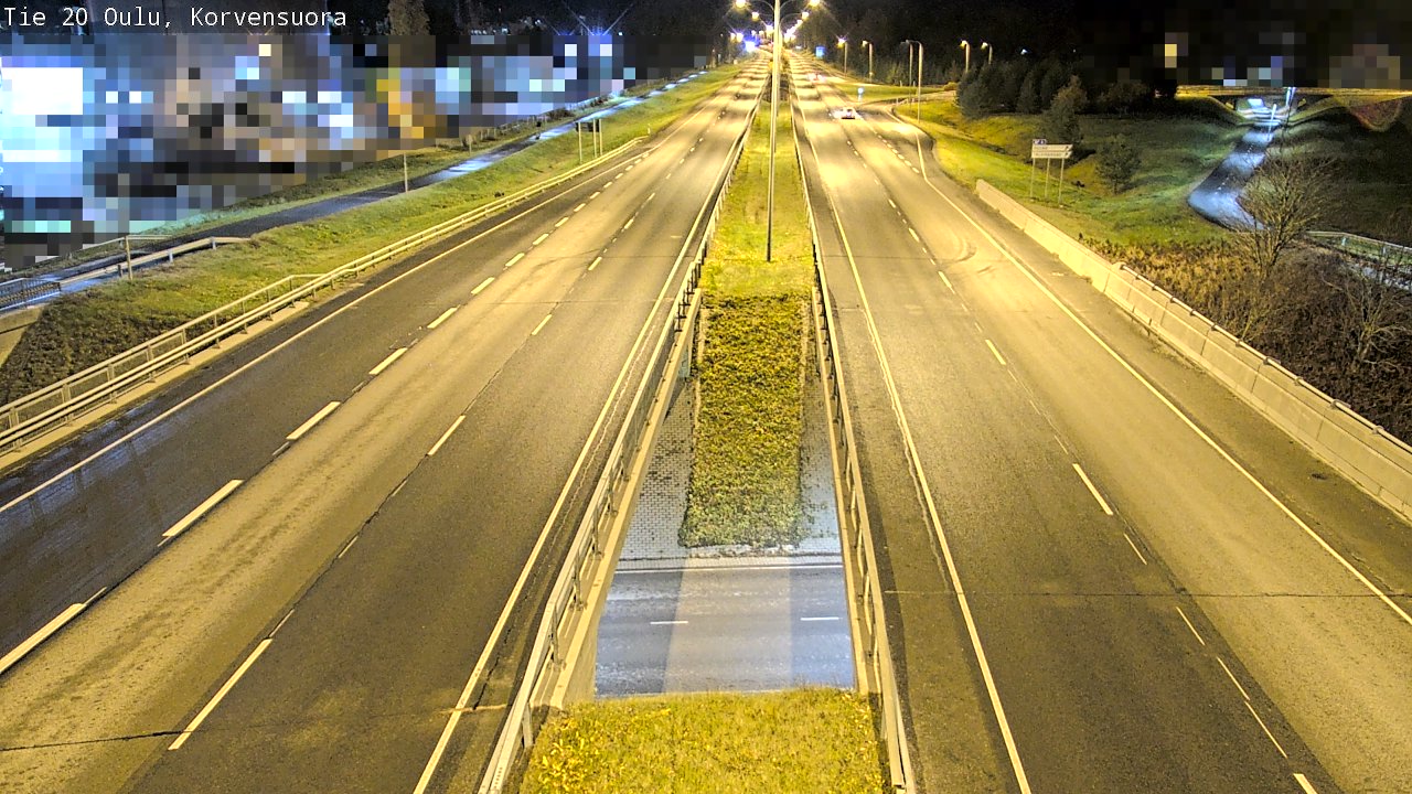 Kelikamerat Kuva Tie 20 Oulu Korvensuora, Oulu, Pohjois-Pohjanmaa