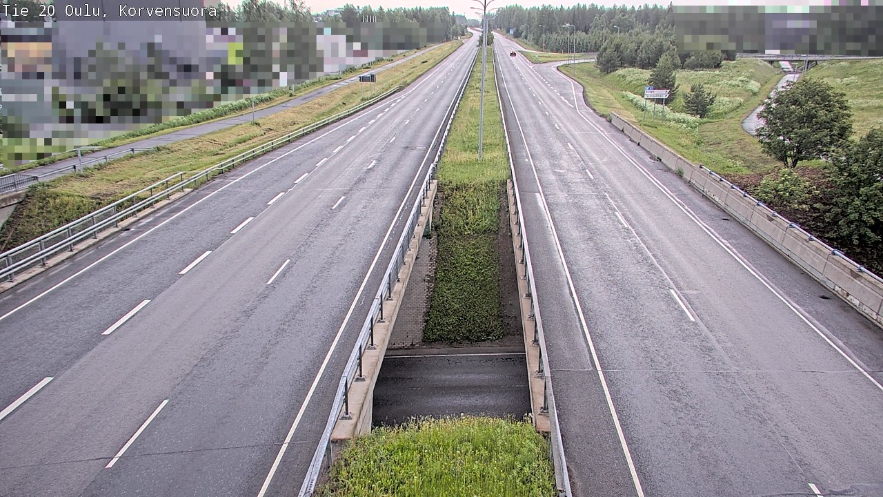 Kelikamerat Kuva Tie 20 Oulu Korvensuora, Oulu, Pohjois-Pohjanmaa