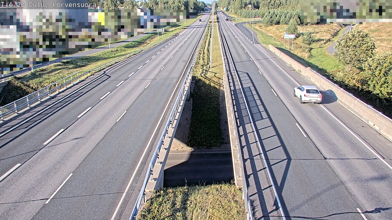 Kelikamerat Kuva Tie 20 Oulu Korvensuora, Oulu, Pohjois-Pohjanmaa