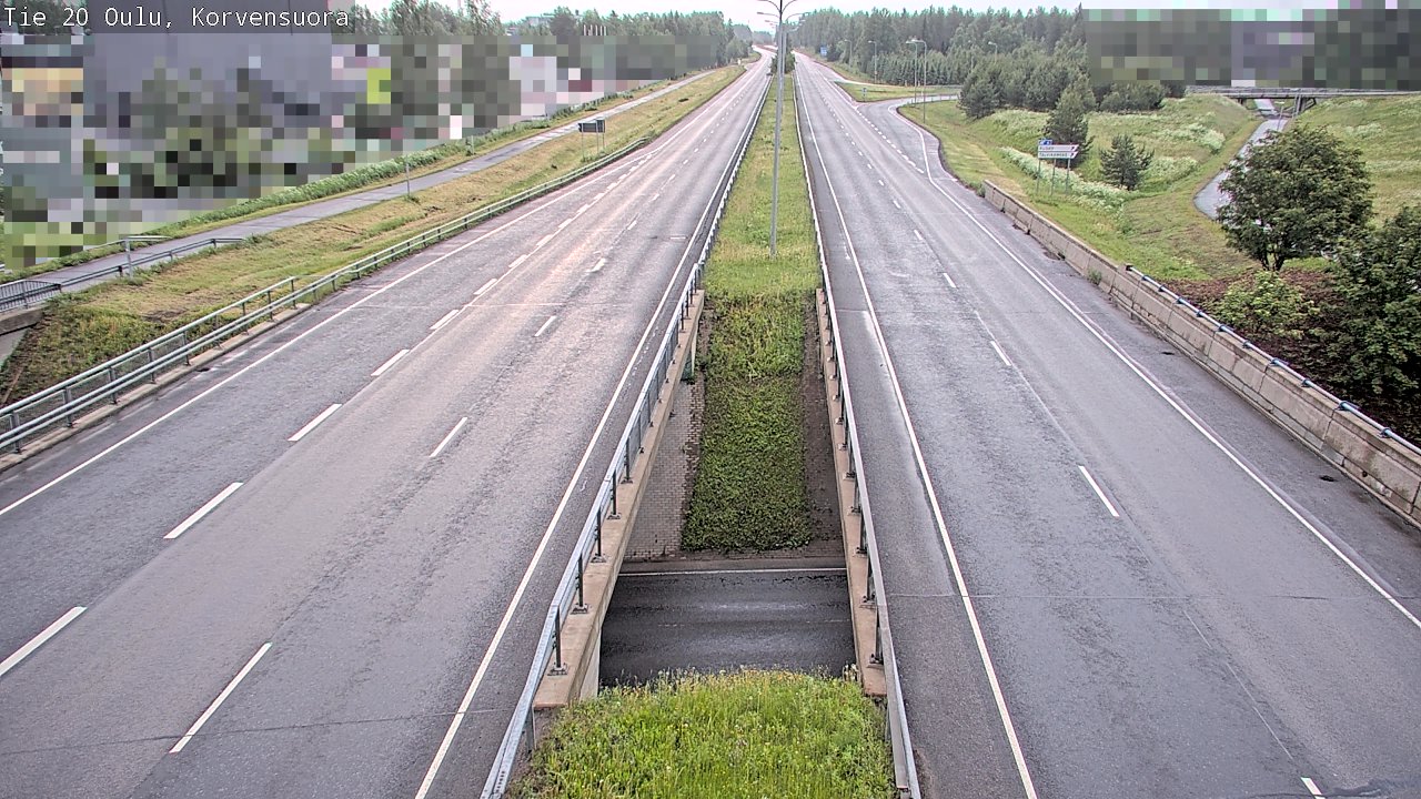 Kelikamerat Kuva Tie 20 Oulu Korvensuora, Oulu, Pohjois-Pohjanmaa