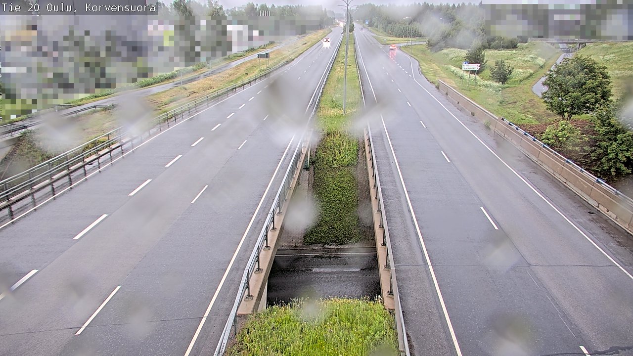 Kelikamerat Kuva Tie 20 Oulu Korvensuora, Oulu, Pohjois-Pohjanmaa