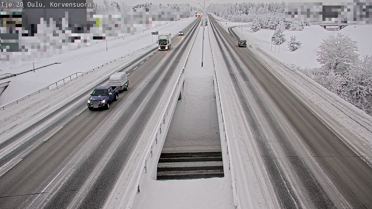 Kelikamerat Kuva Tie 20 Oulu Korvensuora, Oulu, Pohjois-Pohjanmaa