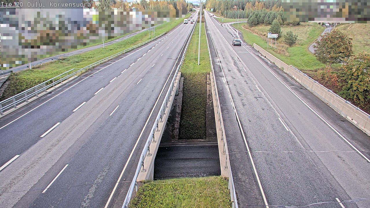 Kelikamerat Kuva Tie 20 Oulu Korvensuora, Oulu, Pohjois-Pohjanmaa