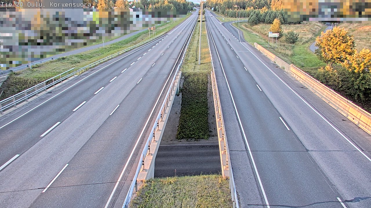 Kelikamerat Kuva Tie 20 Oulu Korvensuora, Oulu, Pohjois-Pohjanmaa