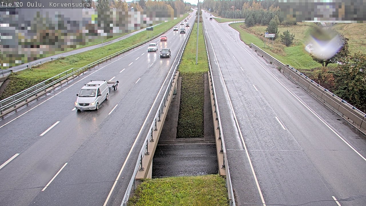 Kelikamerat Kuva Tie 20 Oulu Korvensuora, Oulu, Pohjois-Pohjanmaa