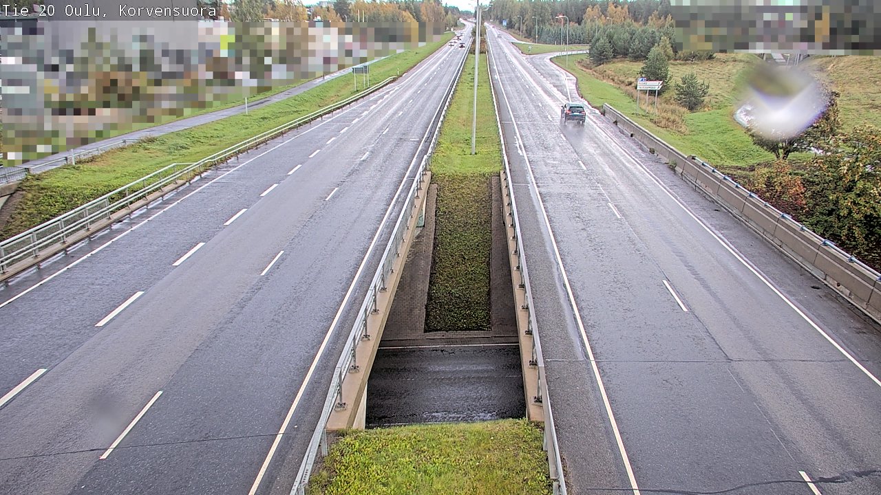 Kelikamerat Kuva Tie 20 Oulu Korvensuora, Oulu, Pohjois-Pohjanmaa