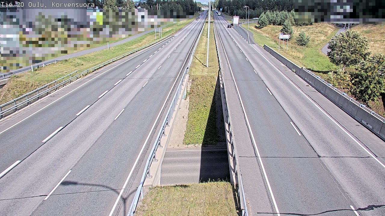 Kelikamerat Kuva Tie 20 Oulu Korvensuora, Oulu, Pohjois-Pohjanmaa