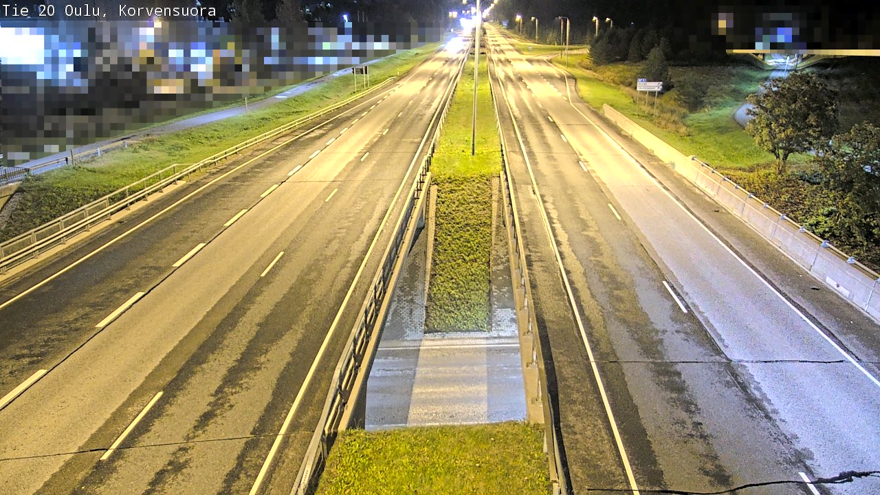 Kelikamerat Kuva Tie 20 Oulu Korvensuora, Oulu, Pohjois-Pohjanmaa
