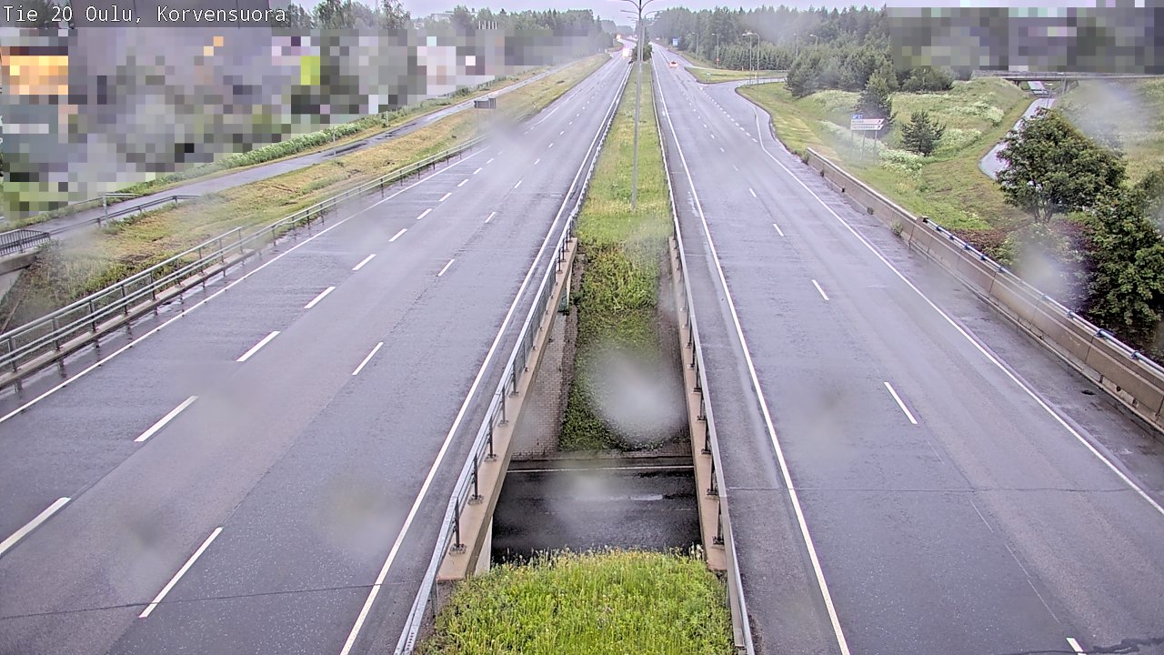 Kelikamerat Kuva Tie 20 Oulu Korvensuora, Oulu, Pohjois-Pohjanmaa