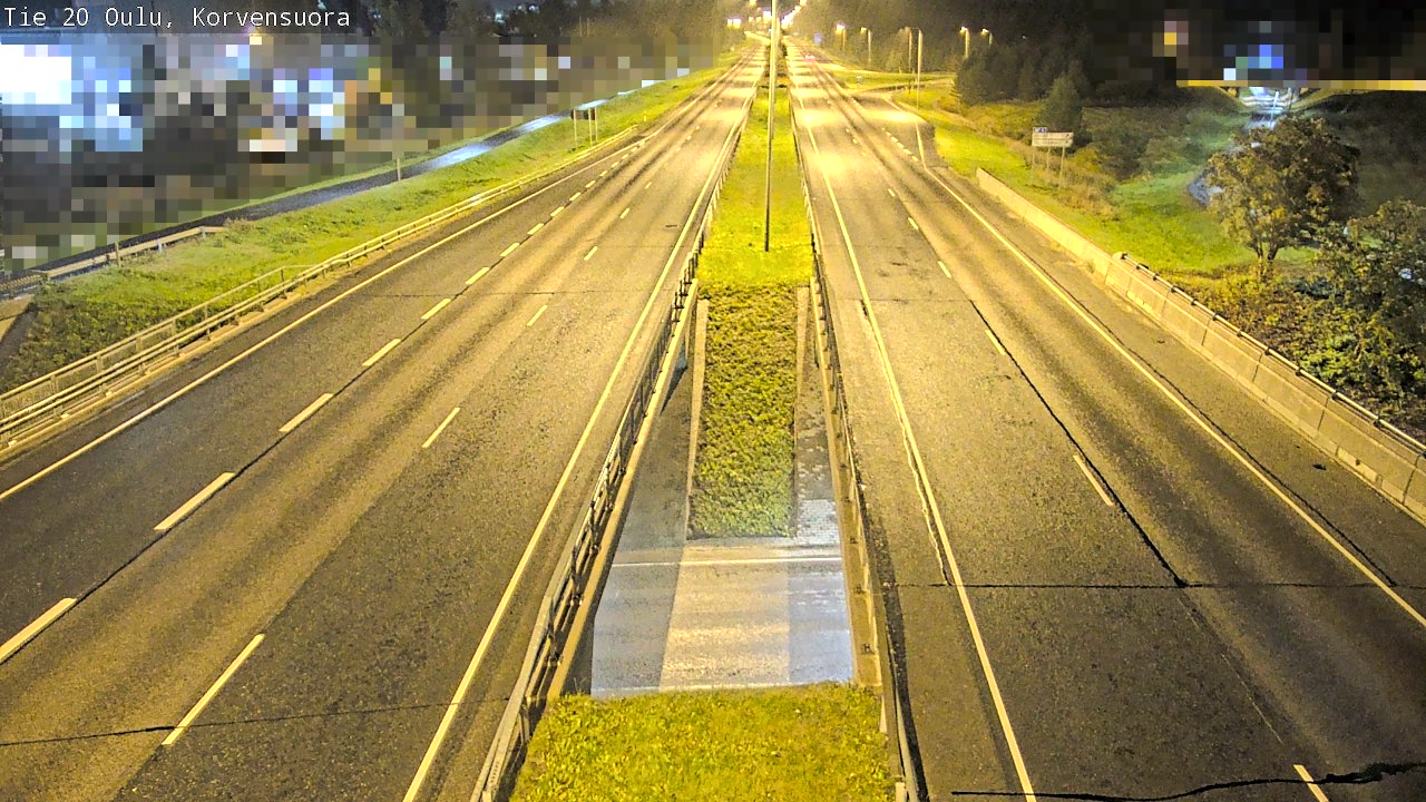 Kelikamerat Kuva Tie 20 Oulu Korvensuora, Oulu, Pohjois-Pohjanmaa