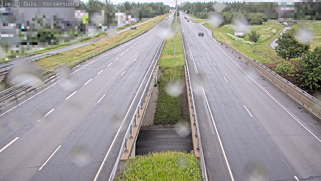 Kelikamerat Kuva Tie 20 Oulu Korvensuora, Oulu, Pohjois-Pohjanmaa
