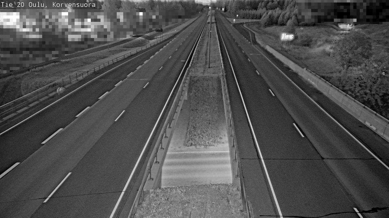 Kelikamerat Kuva Tie 20 Oulu Korvensuora, Oulu, Pohjois-Pohjanmaa