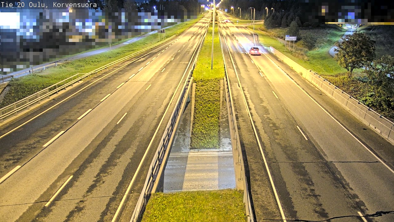 Kelikamerat Kuva Tie 20 Oulu Korvensuora, Oulu, Pohjois-Pohjanmaa