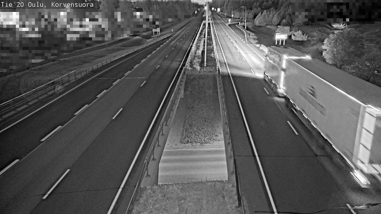 Kelikamerat Kuva Tie 20 Oulu Korvensuora, Oulu, Pohjois-Pohjanmaa
