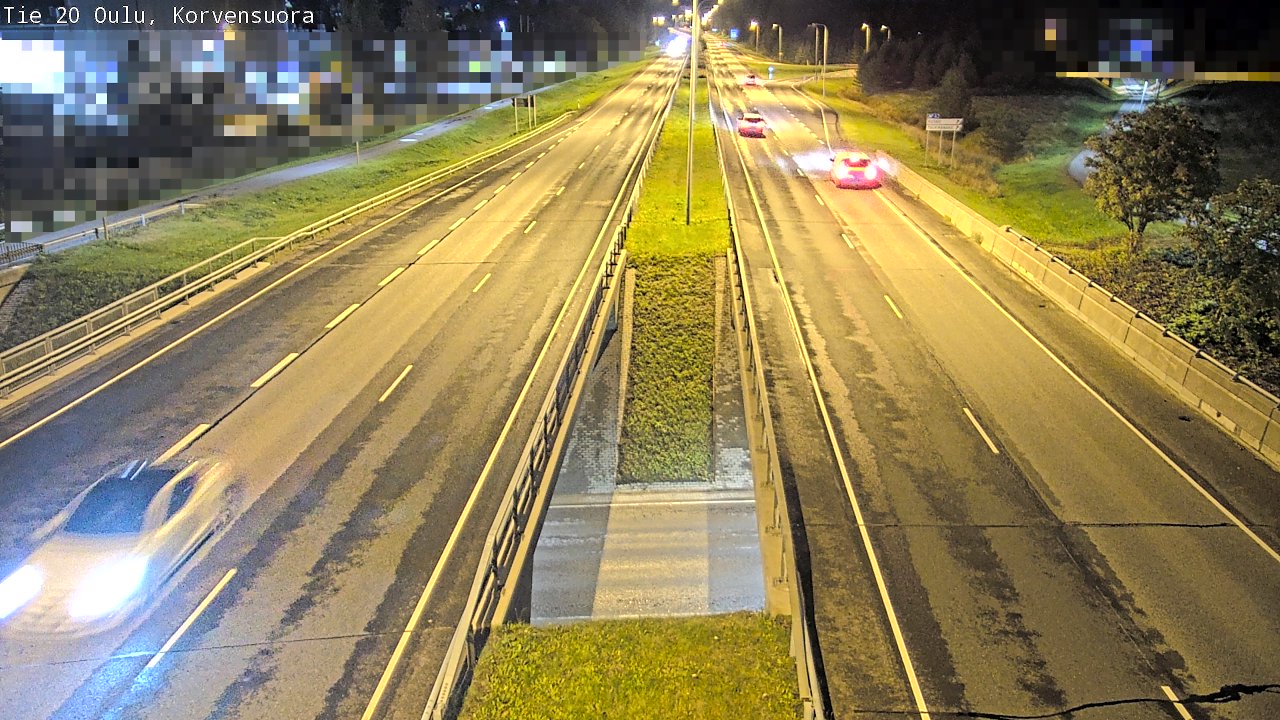 Kelikamerat Kuva Tie 20 Oulu Korvensuora, Oulu, Pohjois-Pohjanmaa