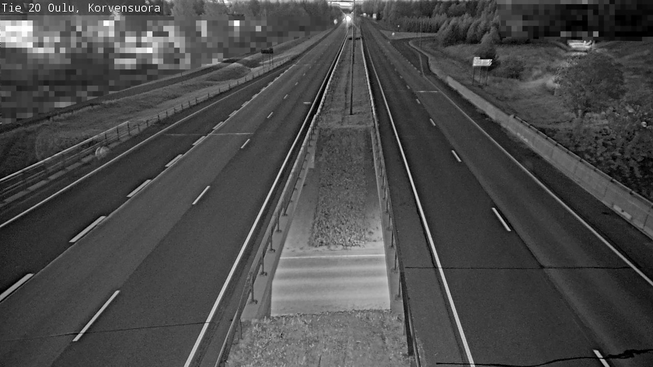 Kelikamerat Kuva Tie 20 Oulu Korvensuora, Oulu, Pohjois-Pohjanmaa