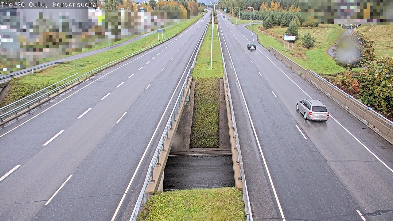 Kelikamerat Kuva Tie 20 Oulu Korvensuora, Oulu, Pohjois-Pohjanmaa