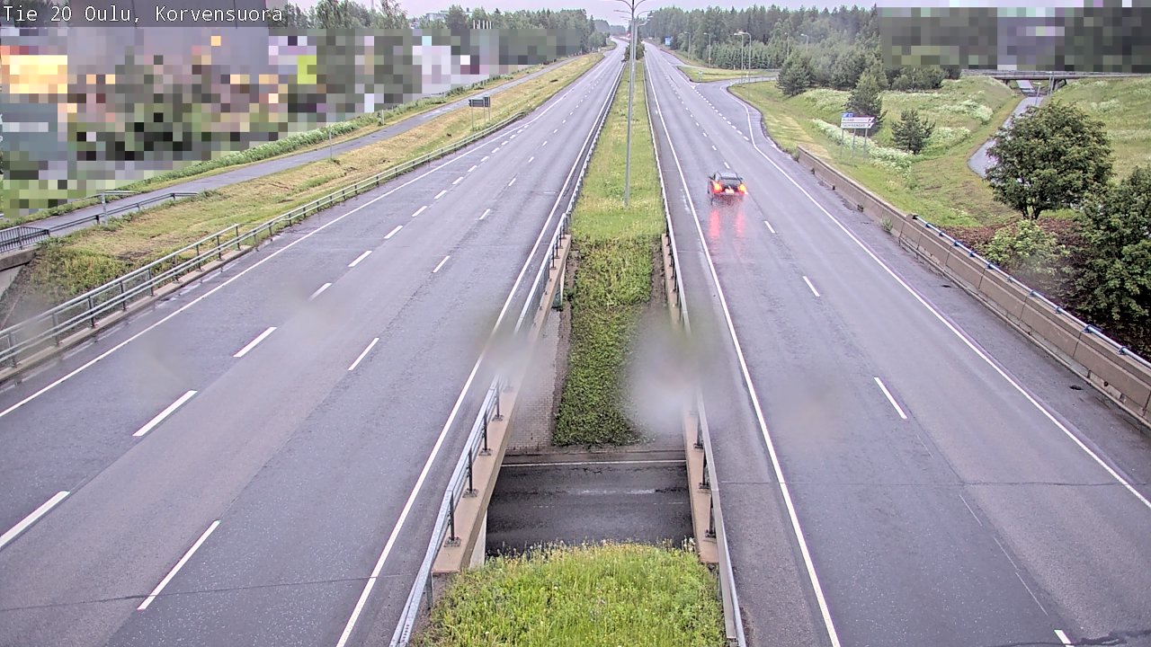 Kelikamerat Kuva Tie 20 Oulu Korvensuora, Oulu, Pohjois-Pohjanmaa