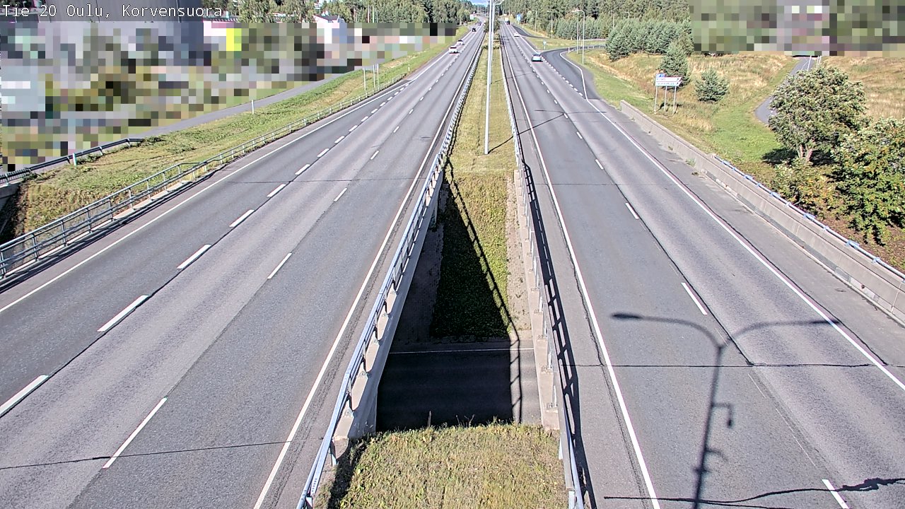Kelikamerat Kuva Tie 20 Oulu Korvensuora, Oulu, Pohjois-Pohjanmaa