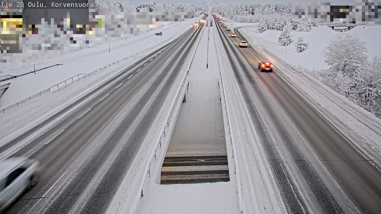 Kelikamerat Kuva Tie 20 Oulu Korvensuora, Oulu, Pohjois-Pohjanmaa