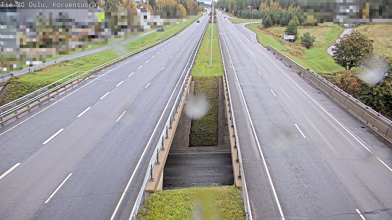 Kelikamerat Kuva Tie 20 Oulu Korvensuora, Oulu, Pohjois-Pohjanmaa