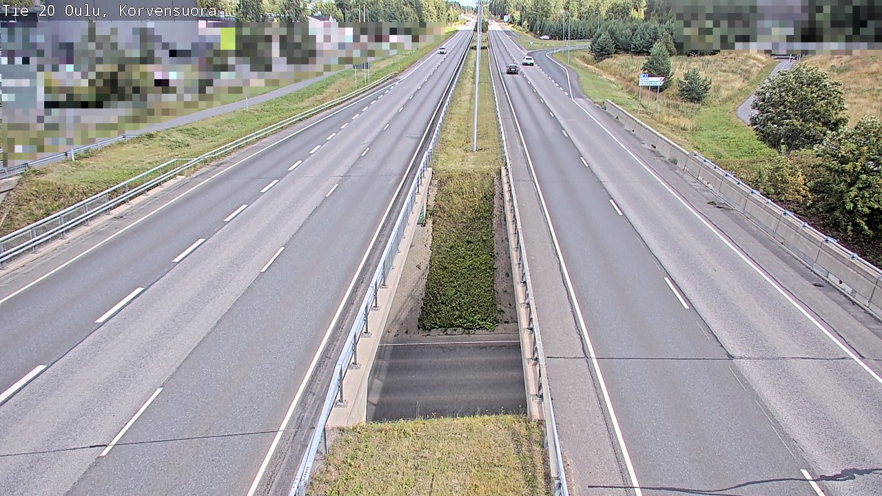 Kelikamerat Kuva Tie 20 Oulu Korvensuora, Oulu, Pohjois-Pohjanmaa