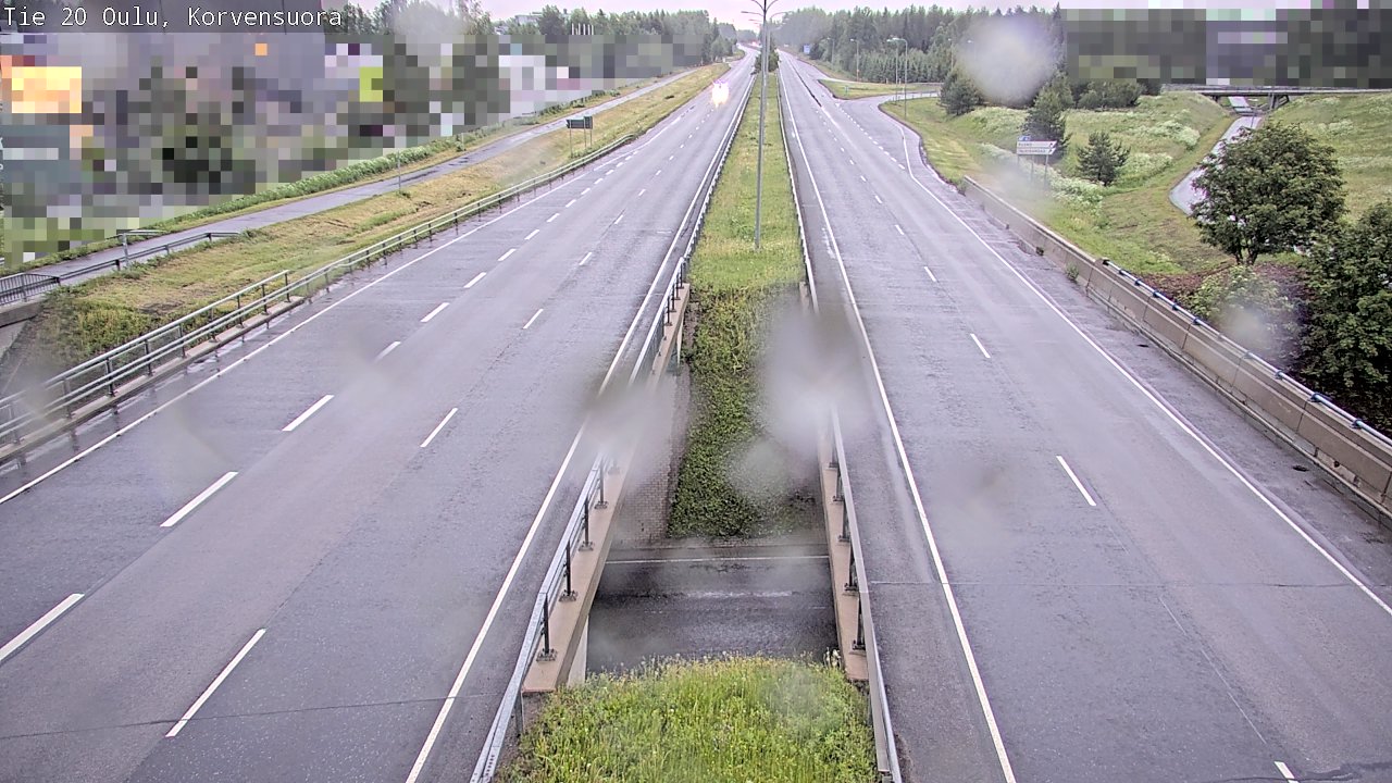 Kelikamerat Kuva Tie 20 Oulu Korvensuora, Oulu, Pohjois-Pohjanmaa