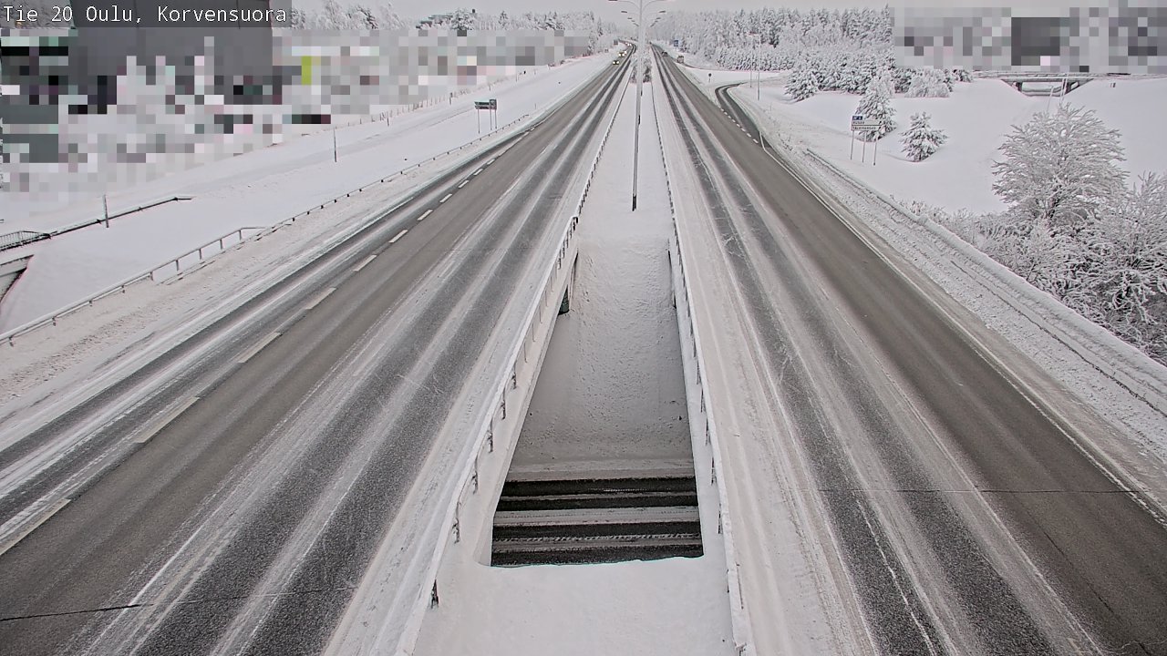 Kelikamerat Kuva Tie 20 Oulu Korvensuora, Oulu, Pohjois-Pohjanmaa