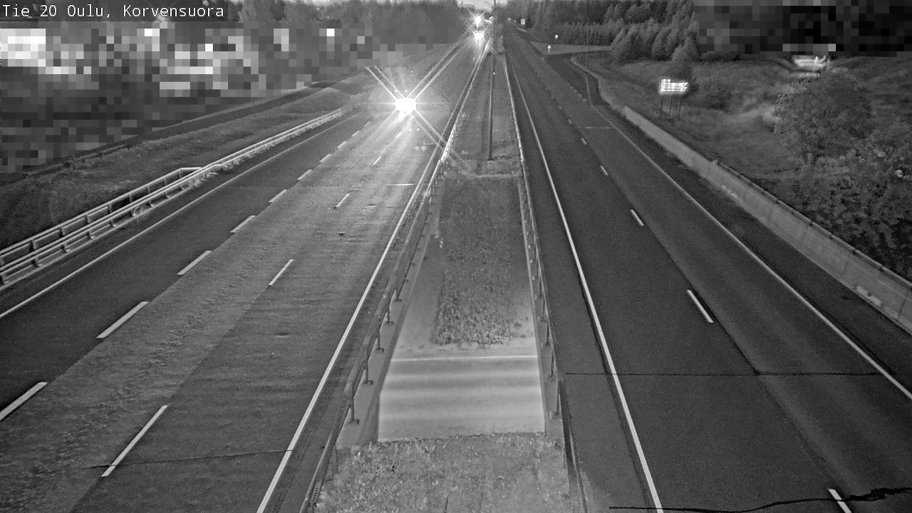 Kelikamerat Kuva Tie 20 Oulu Korvensuora, Oulu, Pohjois-Pohjanmaa