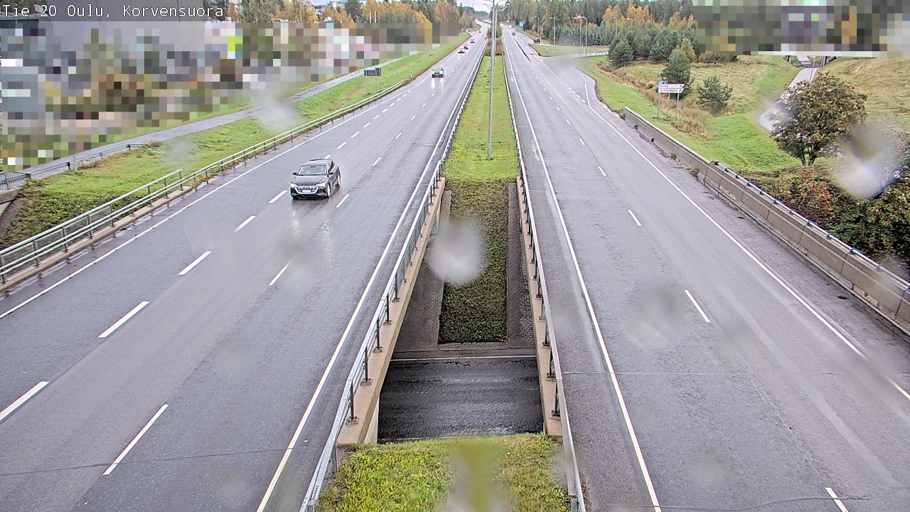 Kelikamerat Kuva Tie 20 Oulu Korvensuora, Oulu, Pohjois-Pohjanmaa