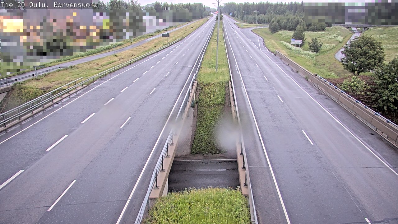 Kelikamerat Kuva Tie 20 Oulu Korvensuora, Oulu, Pohjois-Pohjanmaa