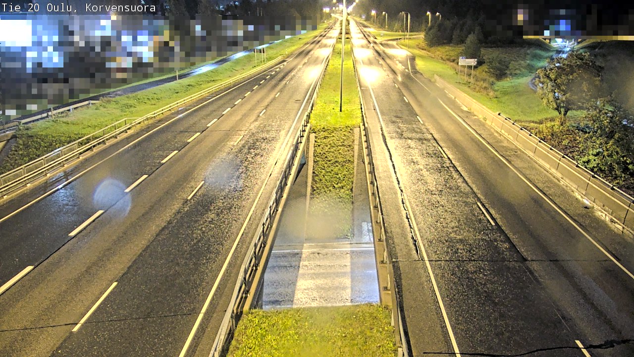 Kelikamerat Kuva Tie 20 Oulu Korvensuora, Oulu, Pohjois-Pohjanmaa
