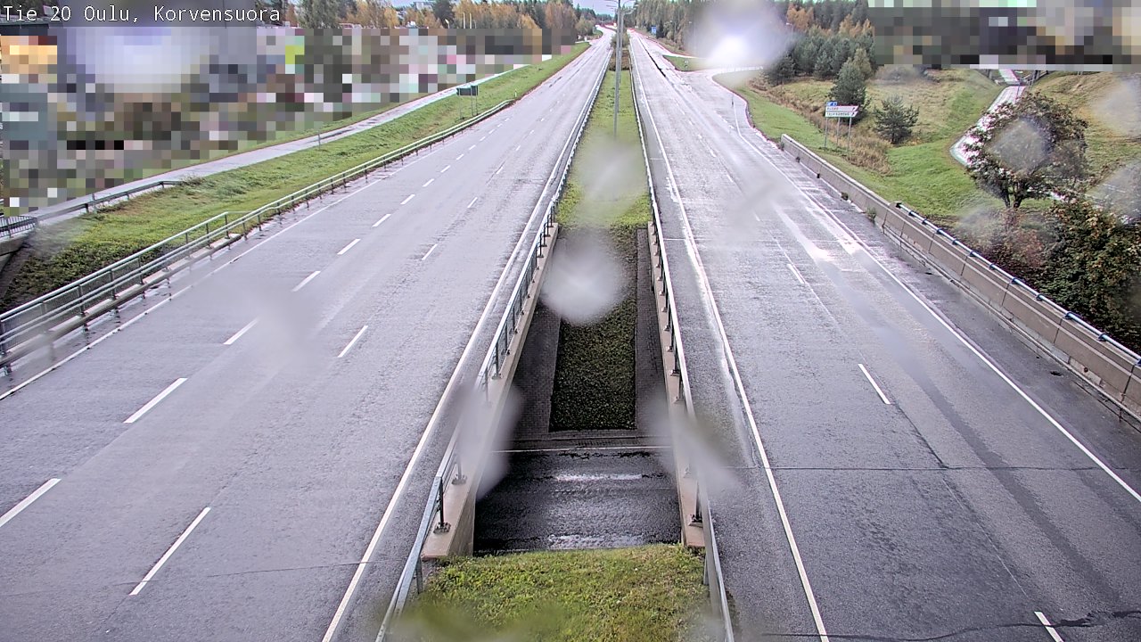 Kelikamerat Kuva Tie 20 Oulu Korvensuora, Oulu, Pohjois-Pohjanmaa