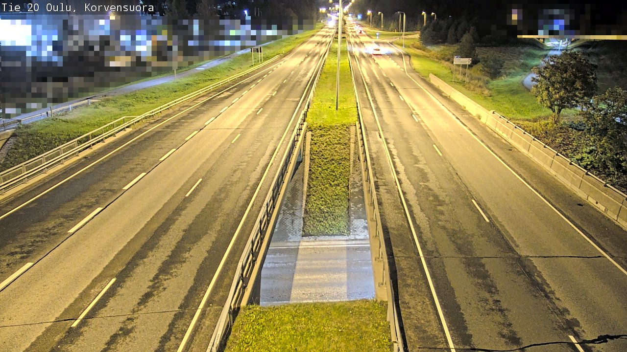 Kelikamerat Kuva Tie 20 Oulu Korvensuora, Oulu, Pohjois-Pohjanmaa
