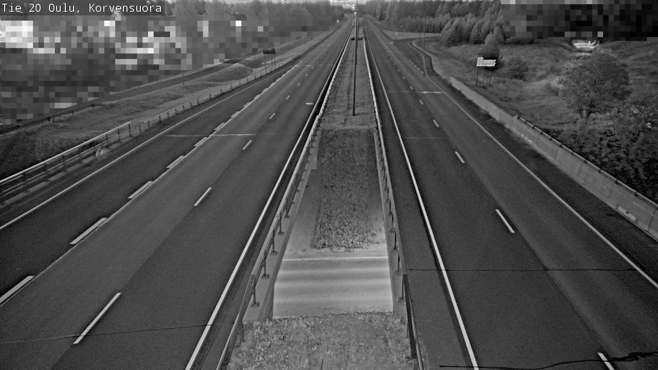 Kelikamerat Kuva Tie 20 Oulu Korvensuora, Oulu, Pohjois-Pohjanmaa
