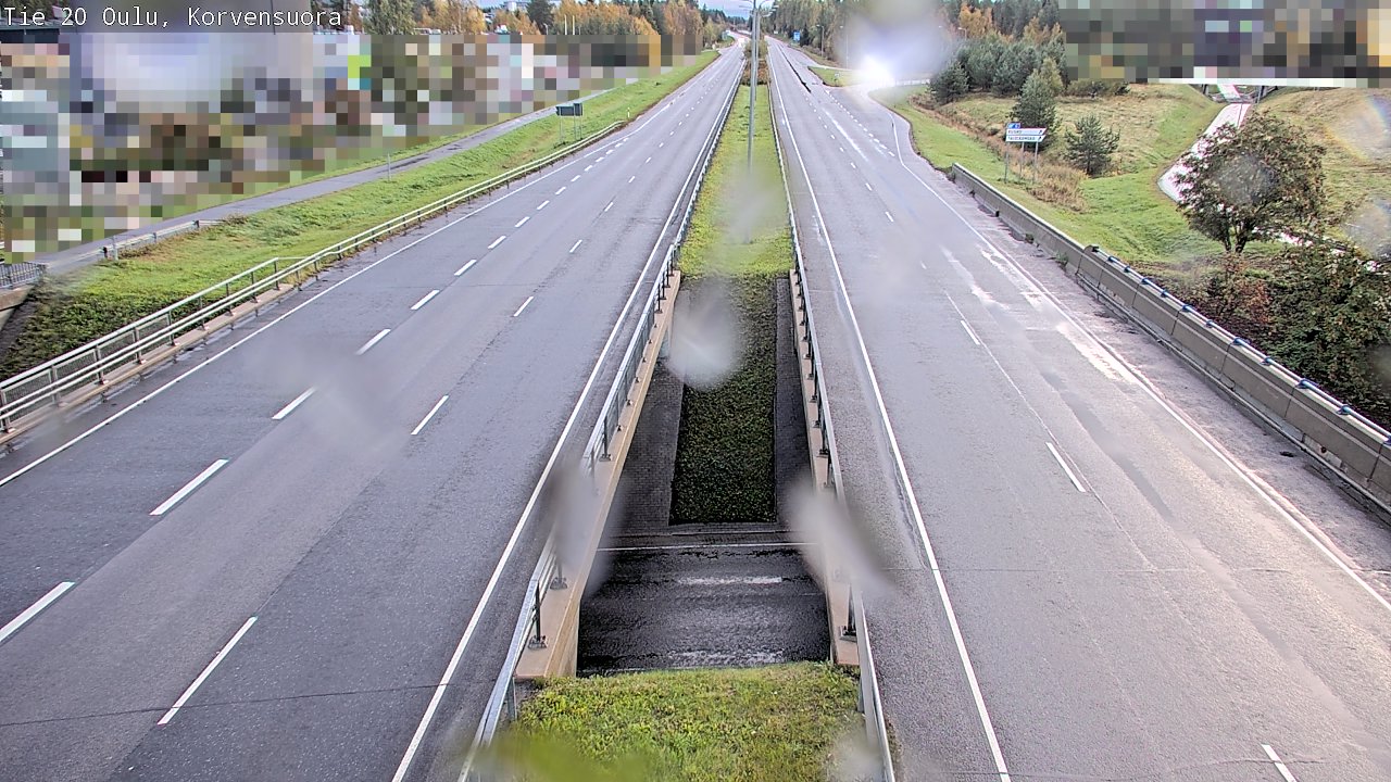 Kelikamerat Kuva Tie 20 Oulu Korvensuora, Oulu, Pohjois-Pohjanmaa