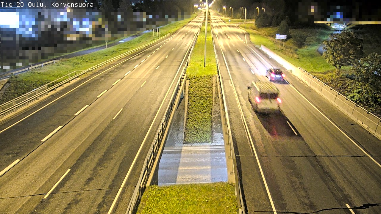 Kelikamerat Kuva Tie 20 Oulu Korvensuora, Oulu, Pohjois-Pohjanmaa