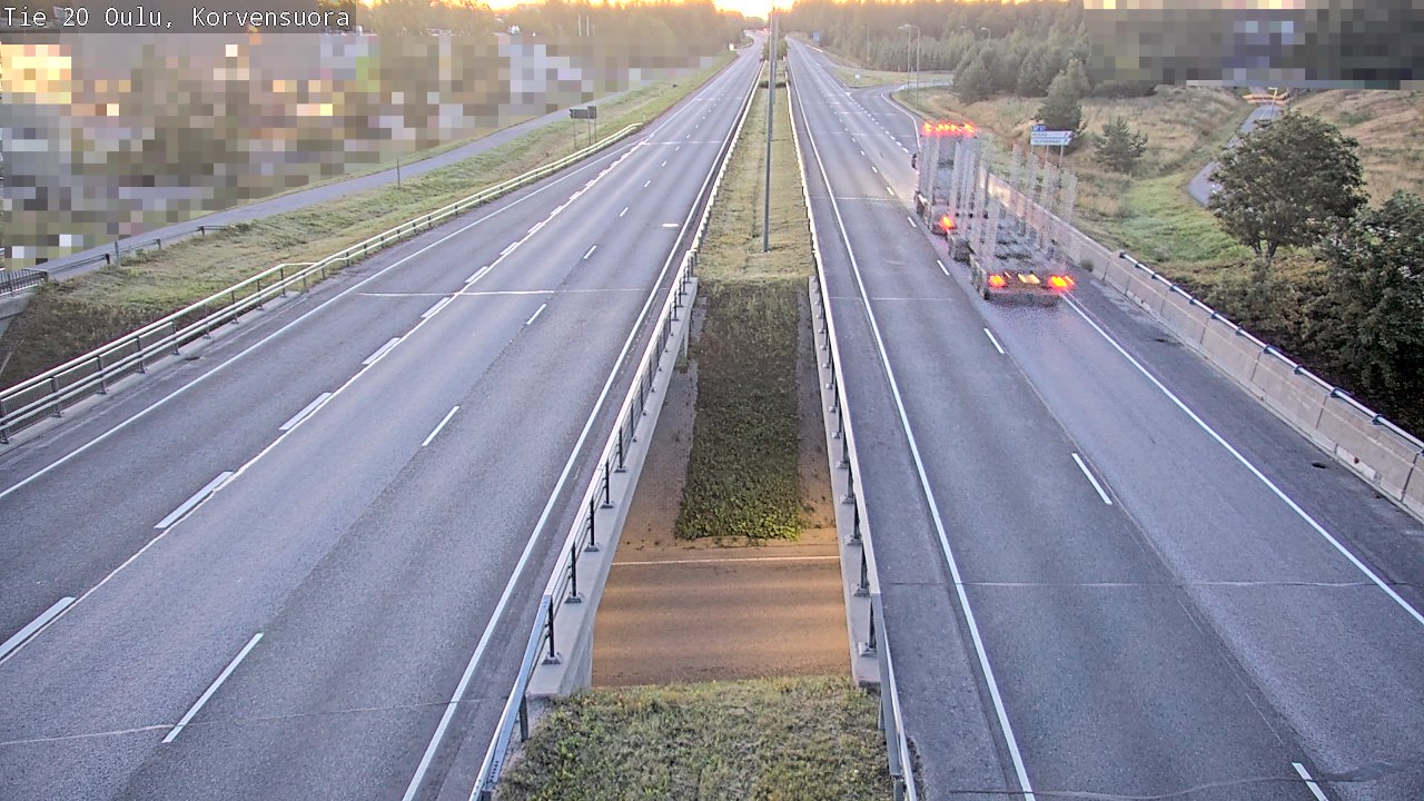 Kelikamerat Kuva Tie 20 Oulu Korvensuora, Oulu, Pohjois-Pohjanmaa