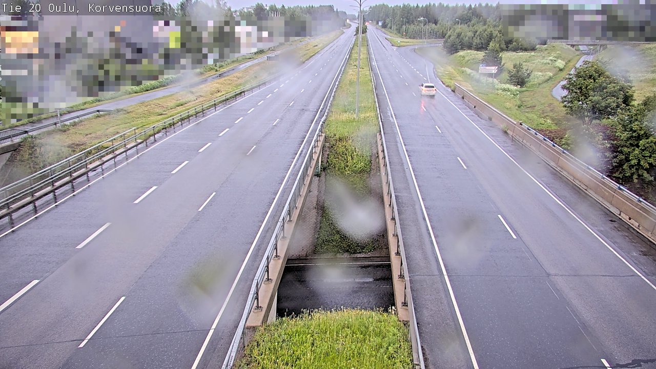 Kelikamerat Kuva Tie 20 Oulu Korvensuora, Oulu, Pohjois-Pohjanmaa