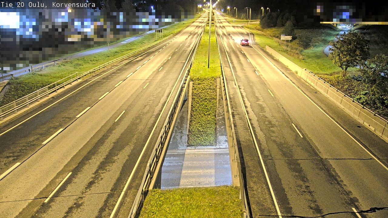Kelikamerat Kuva Tie 20 Oulu Korvensuora, Oulu, Pohjois-Pohjanmaa