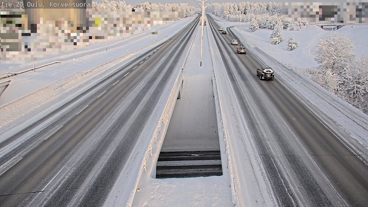 Kelikamerat Kuva Tie 20 Oulu Korvensuora, Oulu, Pohjois-Pohjanmaa