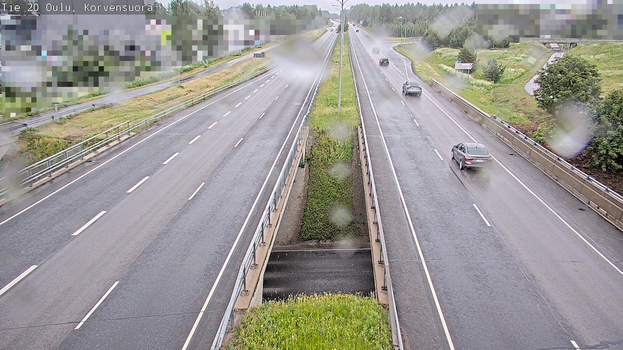 Kelikamerat Kuva Tie 20 Oulu Korvensuora, Oulu, Pohjois-Pohjanmaa